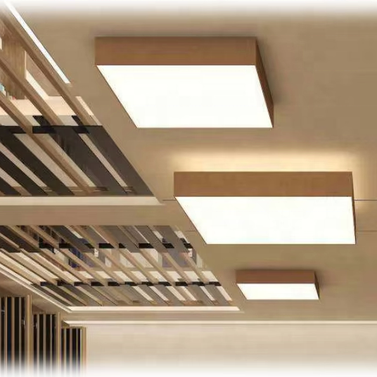 Hlinear Virgo Series LXX80-M-VI-780 Smart Home Panel Light Adjustable Height Square Shape with Small Lamp & Remote Control