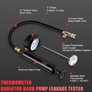 28 adet su tankı kaçak dedektörü araç teşhis araçları soğutma sistemi ve radyatör kapağı basınç <span class=keywords><strong>test</strong></span> kiti - Product Image 5
