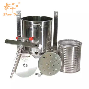 Machine de pressage de cire <span class=keywords><strong>à</strong></span> <span class=keywords><strong>miel</strong></span>, outils d'apiculture, presseur de cire <span class=keywords><strong>à</strong></span> <span class=keywords><strong>miel</strong></span> manuel en acier inoxydable, Machine de pressage de cire <span class=keywords><strong>à</strong></span> <span class=keywords><strong>miel</strong></span> - Product Image 2