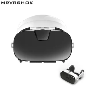 2022 MRVRSHOK New Product Metaverse Reality Virtual 3d Glasses Vr For 3d Gaming And Videos