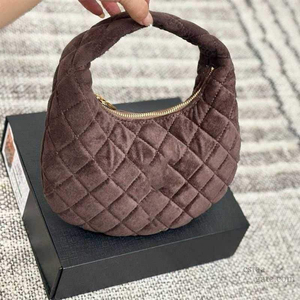 <span class=keywords><strong>Sac</strong></span> à main mini de luxe en velours matelassé diamanté anti-rayures, élégant et décontracté, pour le quotidien et les soirées, sacs hobo de créateur pour femmes - Product Image 4