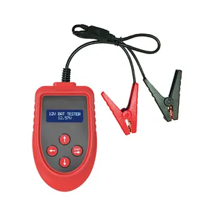 Verificador de bateria digital de veículo, verificador de bateria digital de 12v