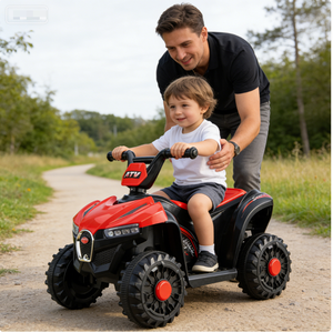 Voitures électriques pour enfants, voitures jouets à quatre roues pour bébés, adaptées aux enfants de 2 à 4 ans, voitures télécommandées. - Product Image 4