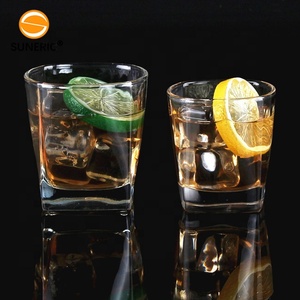 Gobelet Transparent pour café, eau ou whisky, gobelet en verre avec motif gaufré, style européen, vente en gros - Product Image 5