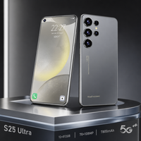 Smartphone Android S25 Ultra 2026 le plus vendu, double SIM double veille HD, téléphone portable 4G/5G avec grand écran LCD de 6,8 pouces