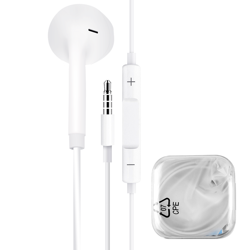 Оптовая продажа супер бас проводной микрофон mp3 наушники в ухо handsfree