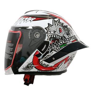 Usine de gros Motocross couleur jaune foncé Crash sécurité belle verre fantaisie dames casque de <span class=keywords><strong>moto</strong></span> à visage ouvert - Product Image 1
