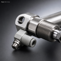 Cilindro Neumático S Original, Nuevo, Pieza para Automatización Industrial, Sistemas PLC de Control Programable