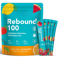 Boisson Électrolytique Hydratante OEM, Boisson Nutritionnelle Électrolytique, 6 Électrolytes Essentiels, Mélange de Poudre Électrolytique en Gros
