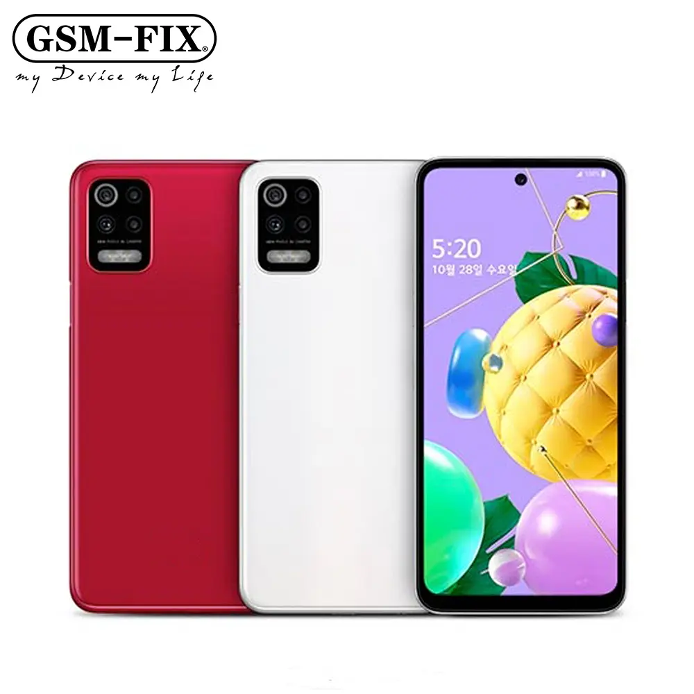GSM-FIX सबसे अच्छा बेच थोक चीनी मशहूर ब्रांड के लिए उच्च गुणवत्ता के साथ स्मार्टफोन दोहरी सिम एलजी Q52