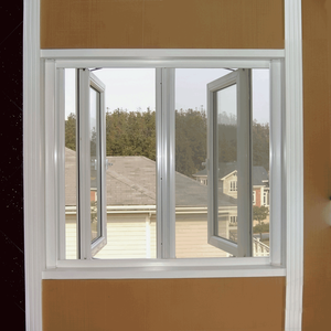 หน้าต่างบานเปิดแบบ Casement วัสดุ UPVC รุ่นใหม่ กระจกสามชั้นพร้อมฉนวนกันความร้อนแบบ Warm Edge Spacer  กระจก Low-E ประหยัดพลังงาน ได้มาตรฐาน Energy Star เป็นมิตรต่อสิ่งแวดล้อม - Product Image 2