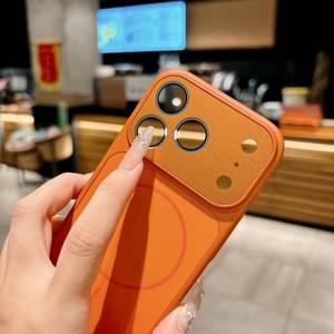 Custodia per telefono con ricarica wireless magnetica di alta qualità per <span class=keywords><strong>iPhone</strong></span> 17 <span class=keywords><strong>Pro</strong></span> Max 16 15 <span class=keywords><strong>14</strong></span> 13, <span class=keywords><strong>accessori</strong></span> protettivi per l'obiettivo - Product Image 5