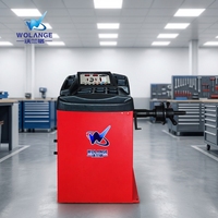 Équilibreuse de pneus de voiture intelligente W-600, fabrication en usine, alignement automatique des roues, certifiée CE, précision 1g, roue de 1000 mm