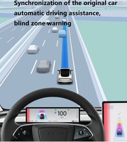 Écran de Visualisation Frontale (HUD) LCD IPS HD Multifonction pour Tesla Model Y Juniper 2025 – Fournisseur d'Usine