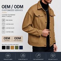 Nouvelle Veste Tendance Homme Hiver Automne – Manteau Décontracté à Revers pour Hommes d'Affaires – Vêtements Confortables pour Hommes