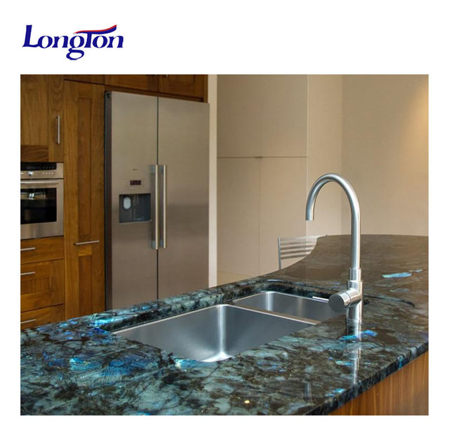 Precious Brazilian Jade Exotic Natural Granite Lemurian Translucent Backlit Stone Labradorite Blue Granite Kitchen Countertop
