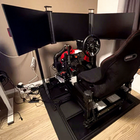 Simulateur de mouvement complet, plateforme de jeu de course automobile, simulateur de course, ensemble complet de simulateur, plateforme de mouvement 6 degrés de liberté