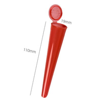Tubes en plastique coniques à ouverture facile résistants aux enfants de 109 mm