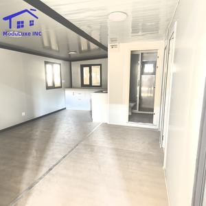 ที่ใส่ของในบ้านเคลื่อนที่แบบ20FT เหล็ก + แผงแซนวิชกันเฮอร์ริเคนกันเสียงฉนวนสีที่กำหนดเอง - Product Image 6