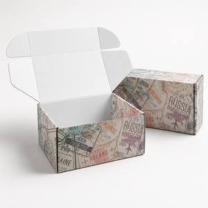 Cajas de Embalaje Rígidas de Papel Recubierto, Reutilizables, Biodegradables, Ecológicas, Reciclables, con Recubrimiento UV, Estampado, Esponja y Diseño Personalizado - Product Image 1