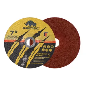 PRETEC 180 Mm Crankshaft Grinding Wheel Grinding Disc 7 Inch Efficient High Stock Removal