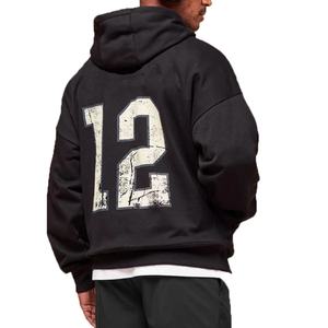 Sweat-shirt à capuche pour homme, nouveau style, en gros, taille plus, sweat-shirt pour homme, sweat-shirt chaud, sweat-shirt de sport pour homme - Product Image 5