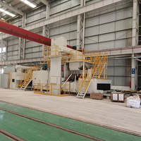 Ligne de prétraitement des tôles d'acier pour la ponçage et la protection anticorrosion, commandée par PLC, pour les chantiers navals et les cais sec maritimes