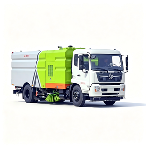 Véhicule balayeuse routière Dongfeng 7CBM pour le nettoyage des autoroutes, des routes urbaines et des parcs industriels - Product Image 2