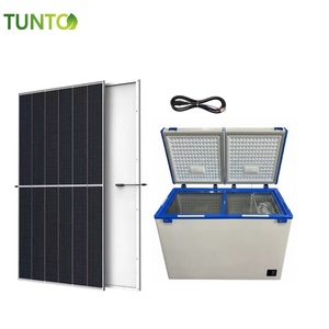 ตู้แช่แข็งพลังงานแสงอาทิตย์ Tunto Solar 1 แบบ 2 ประตู สำหรับใช้ในครัวเรือน พร้อมแผงโซลาร์เซลล์ 12V/24V และแบตเตอรี่ ความจุ 50-358 ลิตร - Product Image 4