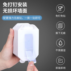 Dispensador automático de pasta de dientes, soporte de plástico para cepillos de dientes montado en la pared para baño, niños, adolescentes, de mediana edad - Product Image 3