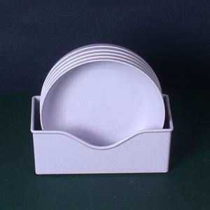 Platos para Bebés de Grado Alimenticio, Nueva Tendencia, Ecológicos, Naturales, Biodegradables, de Paja de Trigo, Juegos de Vajilla de Plástico - Product Image 4