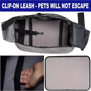 कस्टम पोर्टेबल पालतू एयरलाइन कैरियर यात्रा बैग 10 ~ 13lb छोटे कुत्तों के लिए - Product Image 5