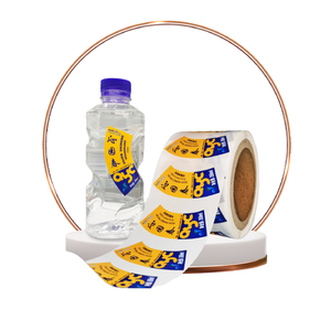 Etichette Adesive Trasparenti Personalizzate per Bottiglie di Acqua Frizzante, Materiali Ausiliari per <span class=keywords><strong>Packaging</strong></span> - Product Image 2