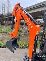 Livraison Gratuite Mini-Excavatrice 1,2 Tonne avec Moteur Kubota, Mini-Pelle EURO5, Excavatrice de Jardin 1 Tonne 2 Tonnes, Micro-Excavatrice Domestique avec Pouce Hydraulique