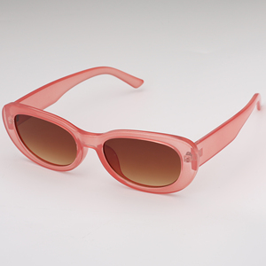 Gafas de Sol de Moda para Mujer OEM con Protección UV400, Montura Completa, Nuevo Modelo, Marco Ovalado, Colores Marrón y Rosa Pantone, Empaque Personalizado - Product Image 4