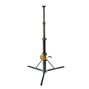 outdoor 10m to 30 meter with tripod for antenna using portable pneumatic telescopic mast pole