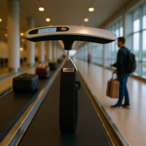 Pèse-bagages numérique 50 kg 10 g avec affichage numérique pour les voyages et l'usage domestique - Product Image 2