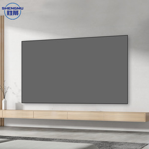 Écran de projection fixe anti-lumière ALR SHENGMU HK-01 Black Crystal 16:9 pour <span class=keywords><strong>cinéma</strong></span> maison - Product Image 5