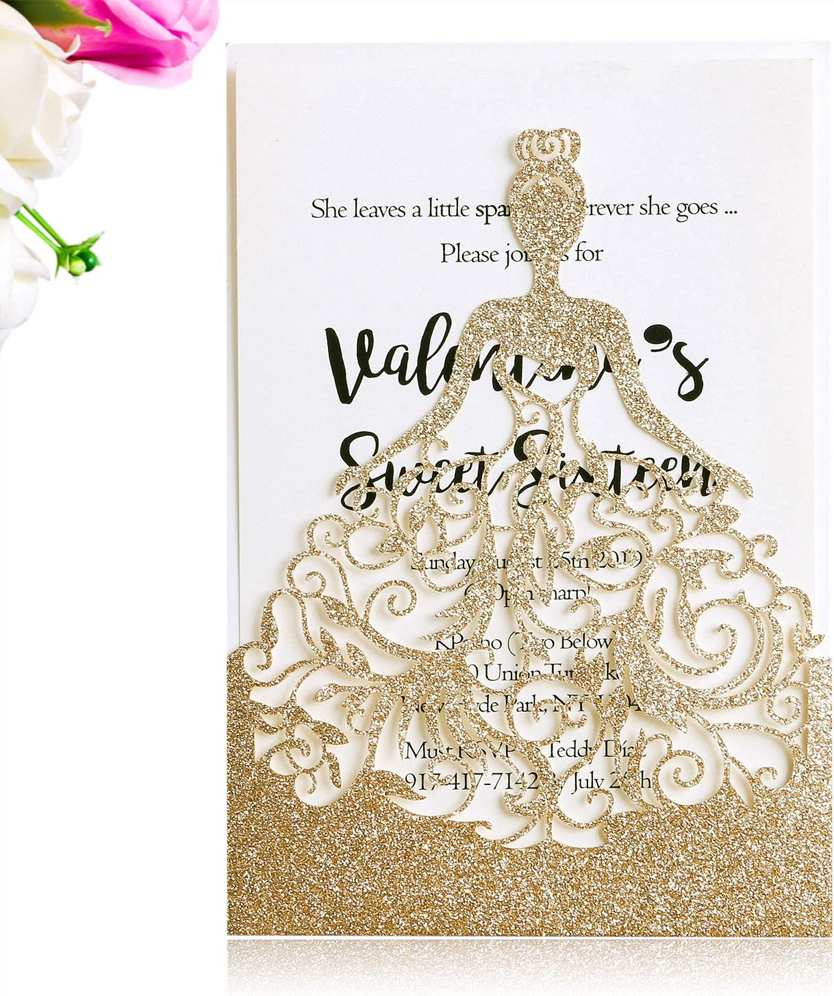 Paillettes d'or