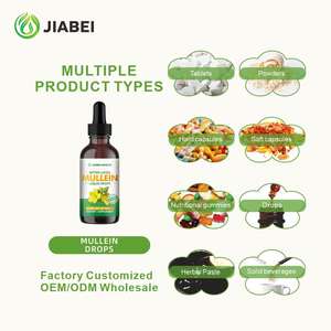 Mullein orgânico do suplemento do vegetariano do ODM 50:1 a absorção alta deixa cair o líquido oral para o apoio imunitário respiratório da desintoxicação do pulmão para - Product Image 2