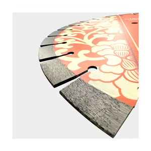 Hoja de sierra de diamante Industrial de alta calidad de 400mm y 16 pulgadas <span class=keywords><strong>para</strong></span> cortar guijarros de hormigón, <span class=keywords><strong>dientes</strong></span> protectores reforzados resistentes al desgaste - Product Image 4