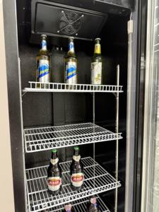 Dubbele deur koelkast met luchtkoeling, drankenpresentatiekast, verstelbare planken, wijn, bier, zelfbedieningsalcoholkoelkast - Product Image 6