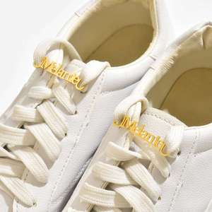 Hebillas de zapatos personalizadas de acero inoxidable, hebillas de zapatos personalizadas de tres colores con nombre y letra, en inglés - Product Image 4
