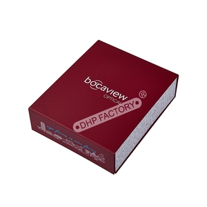 Biểu Tượng Tùy Chỉnh Màu Xanh Gấp Hộp Quà Tặng Sang Trọng Lớn Gói Các Tông Giấy Cho Áo Giày Quần Áo Từ Bao Bì Với Cửa Sổ - Product Image 6