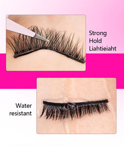 Cils autocollants en bande, étuis à cils à pression en gros avec logo personnalisé et marque privée - Product Image 2