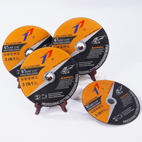 Disque de coupe métallique aiguisé TIANPENG de 6 pouces, outils abrasifs, meule de coupe, prix de gros, meule de coupe métallique abrasive