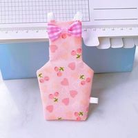 Popok Burung, Baju Terbang Burung Beo, Dapat Dicuci, Dapat Digunakan Kembali, dengan Pita Lucu untuk Burung Parkit, Cockatiel, Conure, Burung Kecil dan Sedang