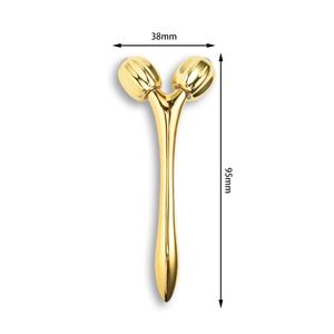 Practical Gift Gold Color Lift and Firm Skin <b>Engraved</b> Laser logo Massage <b>Tool</b> - Product Image 6