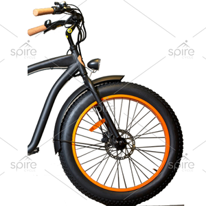จักรยานไฟฟ้า Spire Cycle รุ่น PC-E18087F ขนาด 26 นิ้ว แบบ Fat Cruiser 7 สปีด 250 วัตต์ (8 FUN) แบตเตอรี่ลิเธียม 36 โวลต์ 20 แอมป์ชั่วโมง มอเตอร์ฮับหลัง โครงอะลูมิเนียม PC-E1808 - Product Image 4