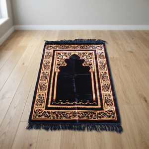 Top Indian Manufacturer's Luxury Muslim Prayer Rug Woven Technique for Home Use Bulk Quantity - Product Image 1